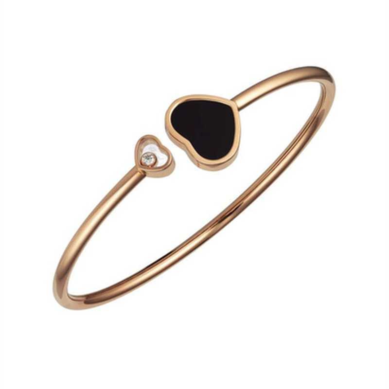 Chopin039s new Happy Hearts Love Diamond Opening Lady Bracelet Luxurys Designers jewelry