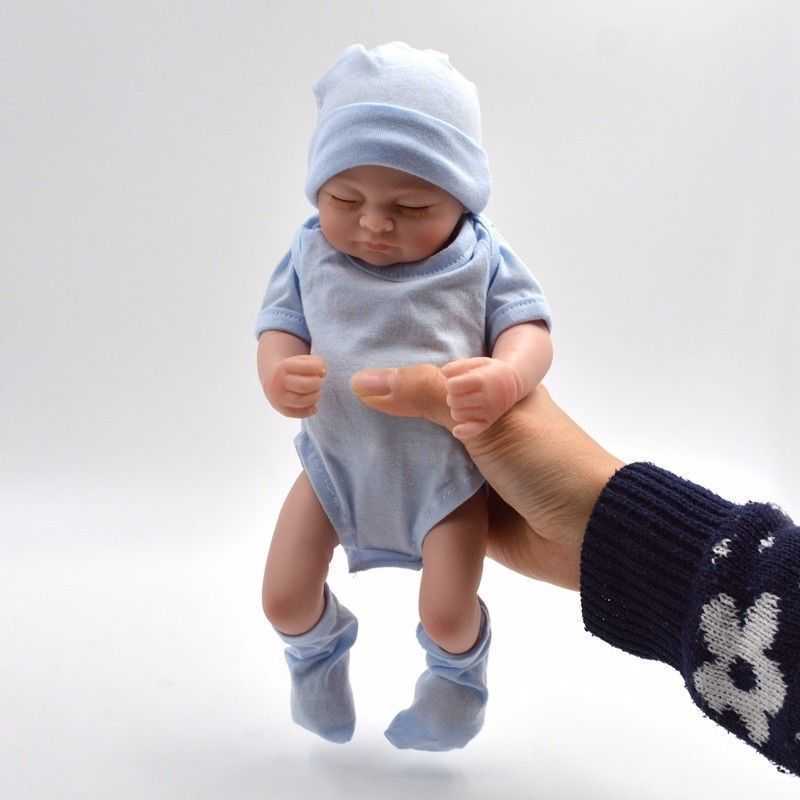 Reborn dolls Full silicone body reborn baby boy Sleeping dolls Girls Bath Lifelike Real Bebe Brinquedos Reborn Bonecas2931