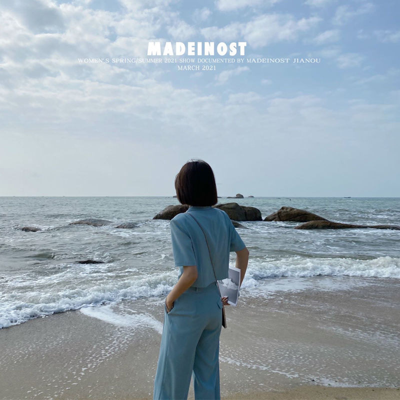 Spring Casual Two Pieces Vintage Office Lady Single Breasted Blazers Pant Street Short Pants Suits 210510