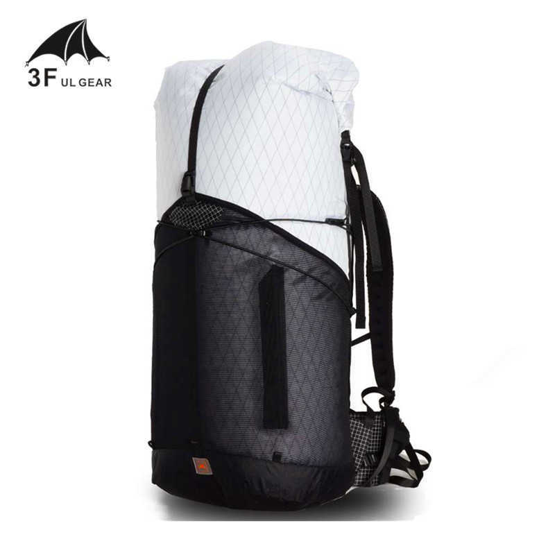 3F UL GEAR 55L Large XPAC Climbing Backpack Outdoor Ultralight Frame Less Packs Bags Lightweight Durable Travel Camping Hiking Q0721, 55l xpac white s
3F UL GEAR 55L Large XPAC Climbing Backpack Outdoor Ultralight Frame Less Packs Bags Lightweight Durable Travel Camping Hiking Q0721, 55l xpac white s