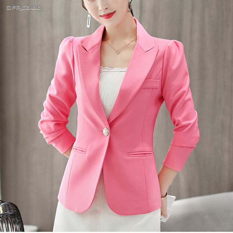 Women' Suits & Blazers Work Office Slim Women Blazer Suit 2021 Spring Long Sleeve Single Button Jacket Outwear Casual Ladies Blaser Female, Black
Women' Suits & Blazers Work Office Slim Women Blazer Suit 2021 Spring Long Sleeve Single Button Jacket Outwear Casual Ladies Blaser Female, Black