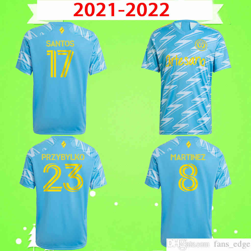 2021 2022 Philadelphia Soccer Jerseys Union 21 22 MLS Bedoya Przybylko Uniform Mens home away Martinez Santos KIT Football shirt top uniforms blue top, Black;yellow
2021 2022 Philadelphia Soccer Jerseys Union 21 22 MLS Bedoya Przybylko Uniform Mens home away Martinez Santos KIT Football shirt top uniforms blue top, Black;yellow