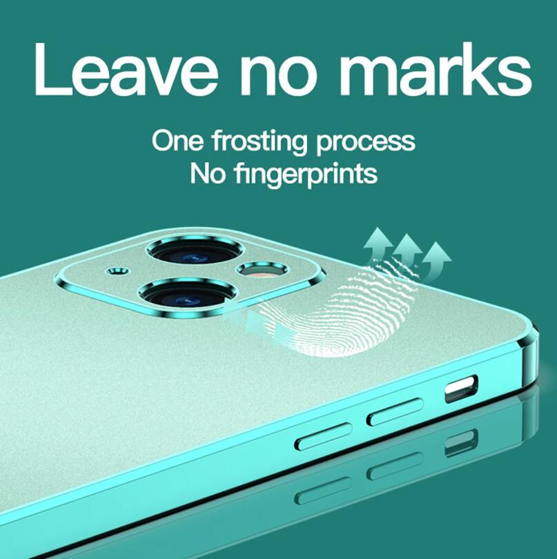 iPhone13 13pro matte electroplating Full Covered Protective Case iPhone 11 11pro XS XR case cover