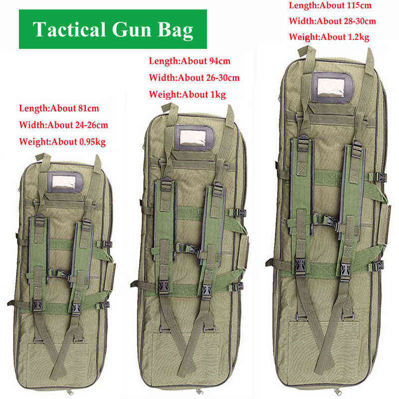 Tactical Gun Bag Military Equipment Shooting Hunting Bag 81/94/115CM Outdoor Airsoft Rifle Case Gun Carry Protection Backpack Y1227, Tan 81cm
Tactical Gun Bag Military Equipment Shooting Hunting Bag 81/94/115CM Outdoor Airsoft Rifle Case Gun Carry Protection Backpack Y1227, Tan 81cm