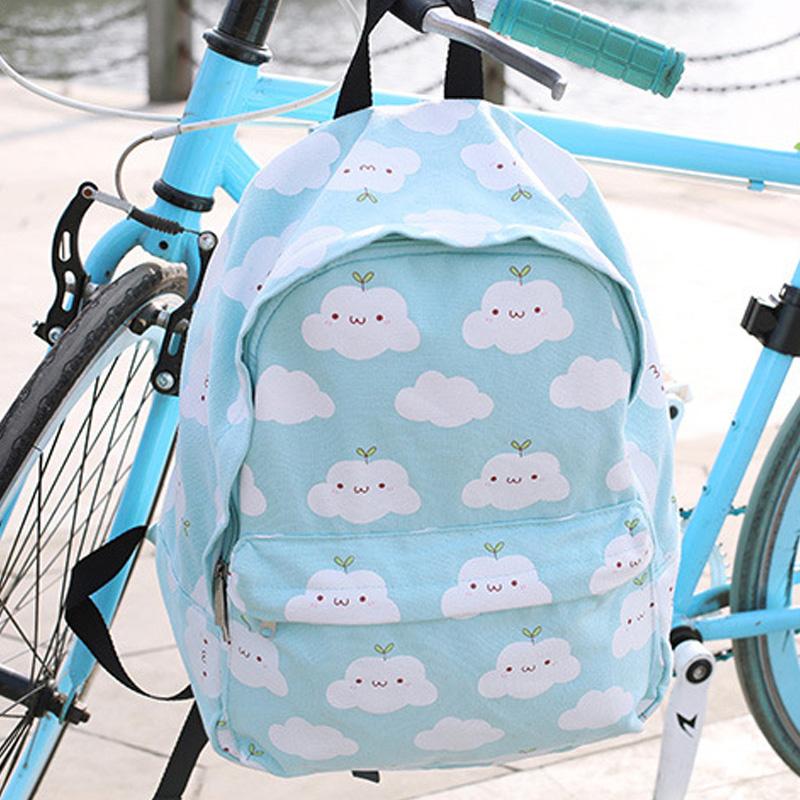 Harajuku Men 2021 Korean Canvas Kawaii School Backpack Women Bag Cute Printing Clouds Bags
Harajuku Men 2021 Korean Canvas Kawaii School Backpack Women Bag Cute Printing Clouds Bags