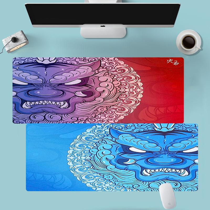 Mouse Pads & Wrist Rests Esports Tiger Gaming Smooth Flexible Pad Mousepads Gamer Manga Carpet Table Anime Desk Mat For Computer Keyboard