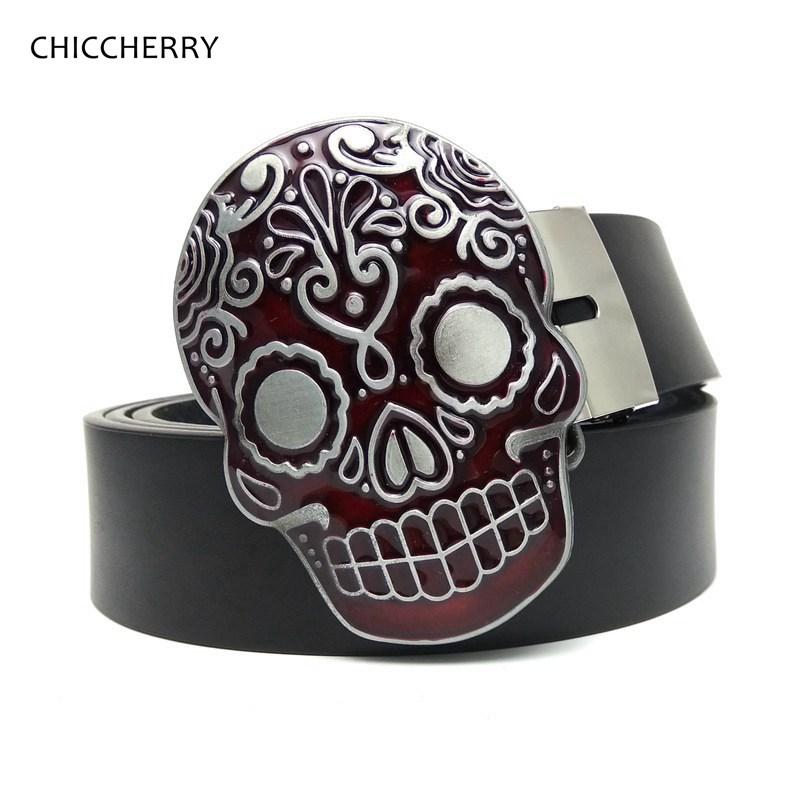Punk Rock Mexican Skull Big Metal Buckle Mens Belts Western Cowboy Cinto Masculino Ceinture Homme Erkek Kemer Male Accessories, Black
Punk Rock Mexican Skull Big Metal Buckle Mens Belts Western Cowboy Cinto Masculino Ceinture Homme Erkek Kemer Male Accessories, Black