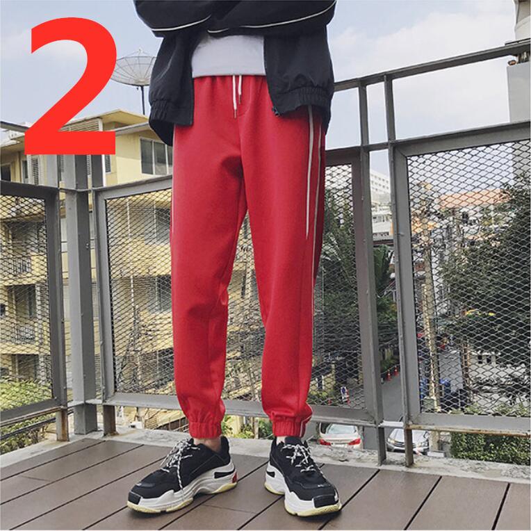 Spring Sweatpants Men Plus Size Casual Printed Fashion Pants Hip Hop Leisure Movement Trousers Men's