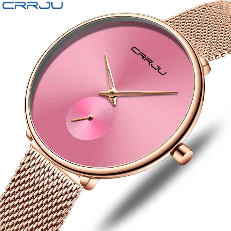 watch for women CRRJU Luxury Stylish Silm Watch Ladies Dress Wristwatch Minimalist Waterproof Quartz Cool Watches reloj mujer 210517, Rose gold
watch for women CRRJU Luxury Stylish Silm Watch Ladies Dress Wristwatch Minimalist Waterproof Quartz Cool Watches reloj mujer 210517, Rose gold