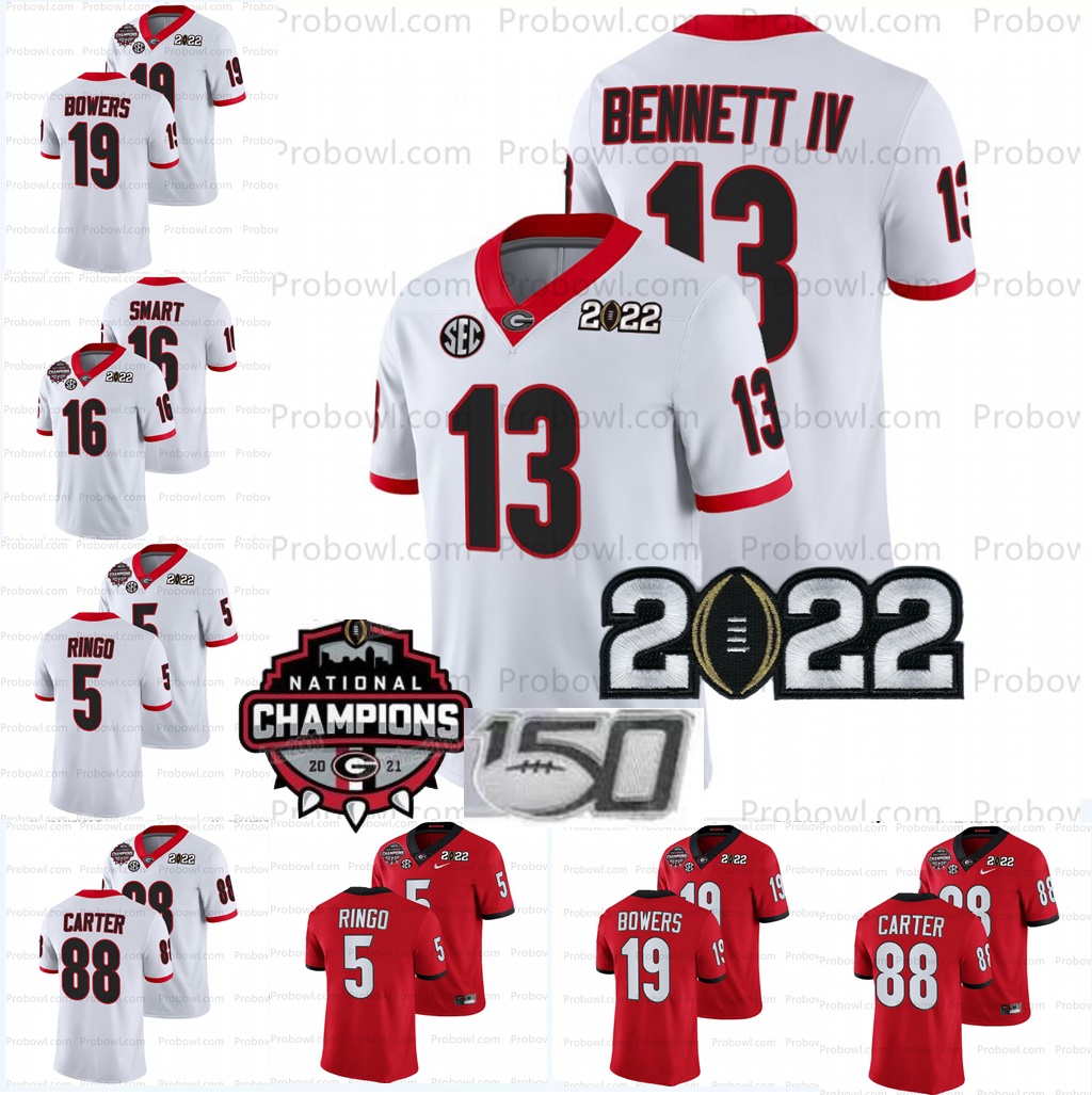 2022 Champions Georgia Bulldogs UGA Football Jersey NCAA Stetson Bennett IV Brock Bowers Zamir White Jalen Carter Kelee Ringo Kirby Smart Pickens Herschel Walker, As picture
2022 Champions Georgia Bulldogs UGA Football Jersey NCAA Stetson Bennett IV Brock Bowers Zamir White Jalen Carter Kelee Ringo Kirby Smart Pickens Herschel Walker, As picture