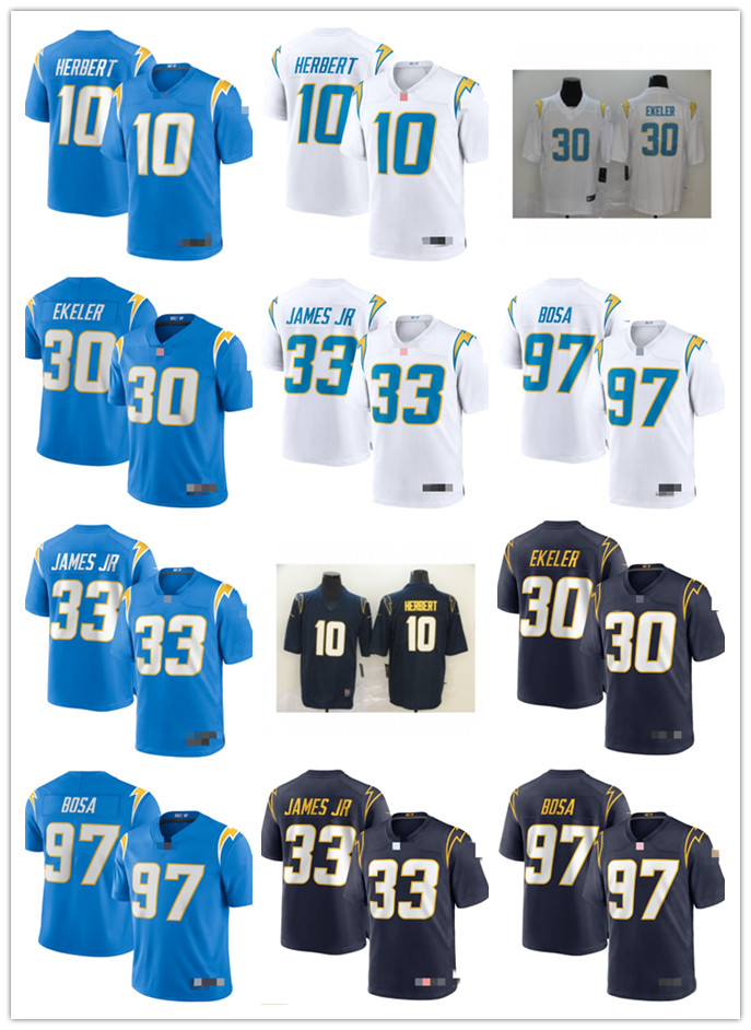 Men Women Youth Los AngelesChargers97 Joey Bosa 30 Austin Ekeler 33 Derwin James 10 Justin Herbert customs Football Jersey, Colour
Men Women Youth Los AngelesChargers97 Joey Bosa 30 Austin Ekeler 33 Derwin James 10 Justin Herbert customs Football Jersey, Colour