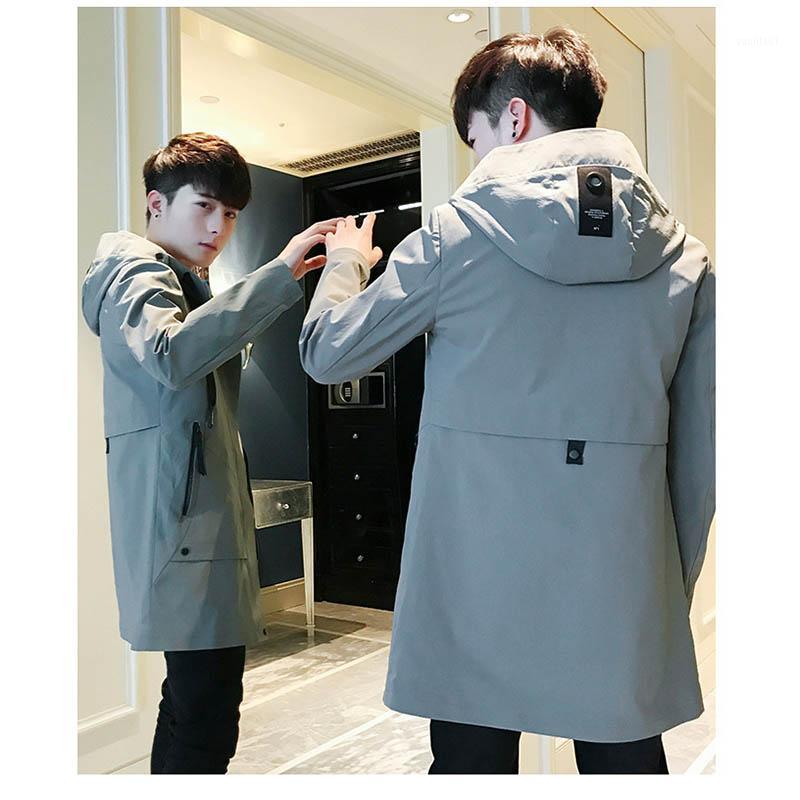 Men's Jackets 2021 Spring Jacket Windbreaker Long Casual Loose Coat Youth Hooded Mens And Coats, Black
Men's Jackets 2021 Spring Jacket Windbreaker Long Casual Loose Coat Youth Hooded Mens And Coats, Black