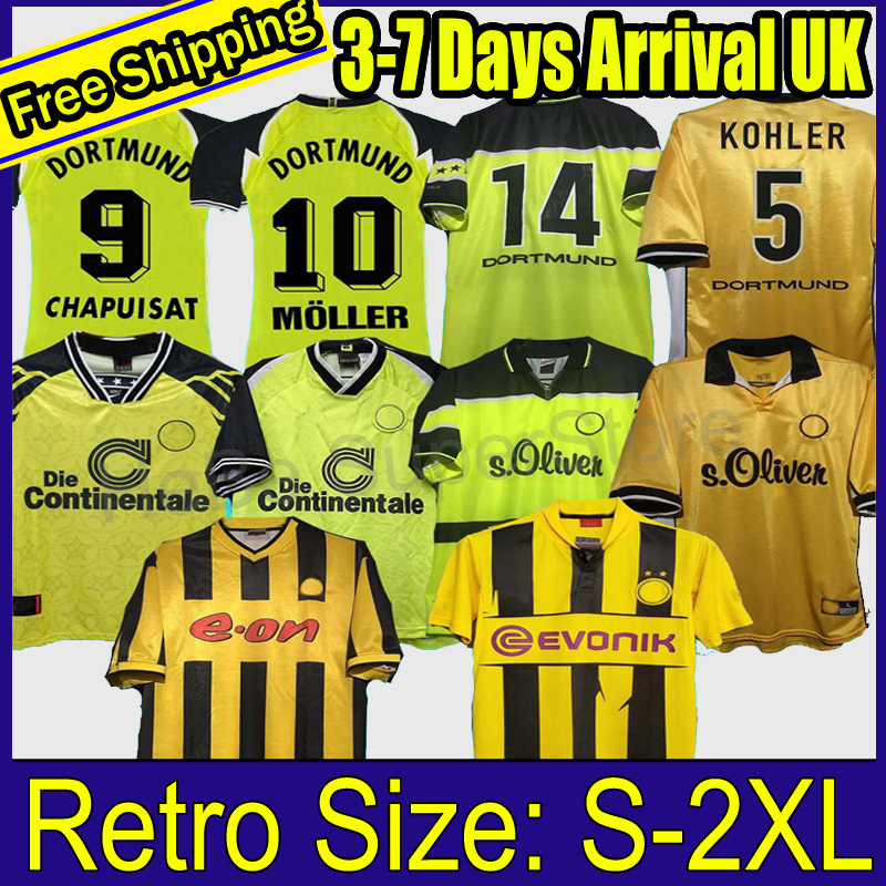 1995 96 97 98 99 2000 01 02 Borussia Retro dortmund Soccer Jersey Lewandowski REUS METZELDER DEDE MOLLER AMOROSO ROSICKY BOBIC Classic adult Football shirt, 1213 hom
1995 96 97 98 99 2000 01 02 Borussia Retro dortmund Soccer Jersey Lewandowski REUS METZELDER DEDE MOLLER AMOROSO ROSICKY BOBIC Classic adult Football shirt, 1213 hom