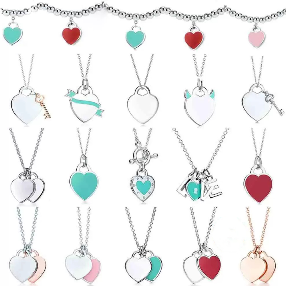 Tiff necklace 925 silver pendant necklaces female jewelry exquisite craftsmanship with official logo classic blue heart wholesale Luxury designer Bracelet + box
Tiff necklace 925 silver pendant necklaces female jewelry exquisite craftsmanship with official logo classic blue heart wholesale Luxury designer Bracelet + box