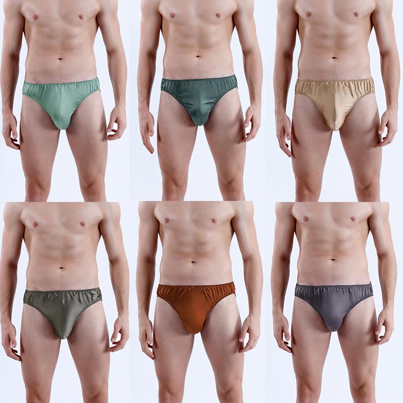 Underpants Breathable Silk Men's Underwear Panties Splicing Style Briefs Men Mens Bodysuit Male Comfortable Solid Lingerie, Black;white
Underpants Breathable Silk Men's Underwear Panties Splicing Style Briefs Men Mens Bodysuit Male Comfortable Solid Lingerie, Black;white