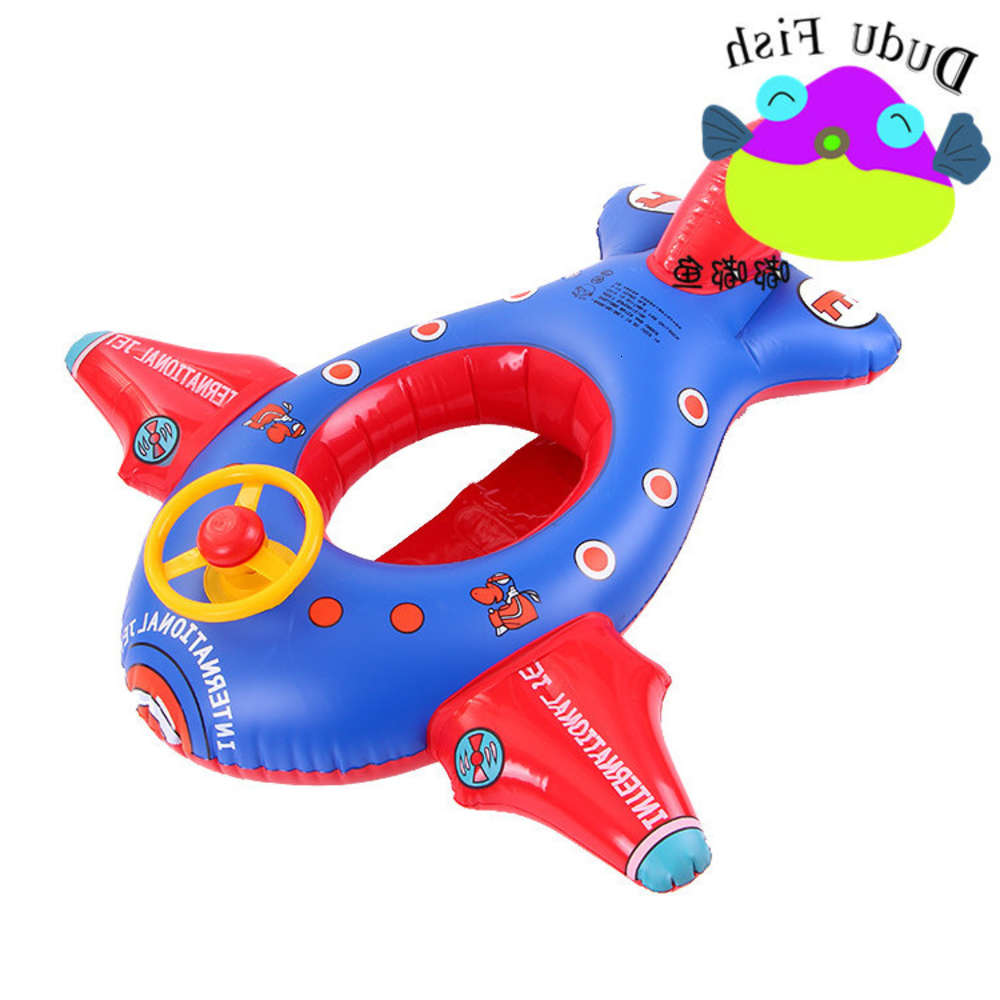 Swimming ring Thickened large aircraft with steering wheel inflatable seat sitting swimming children's boat floating circle
Swimming ring Thickened large aircraft with steering wheel inflatable seat sitting swimming children's boat floating circle
