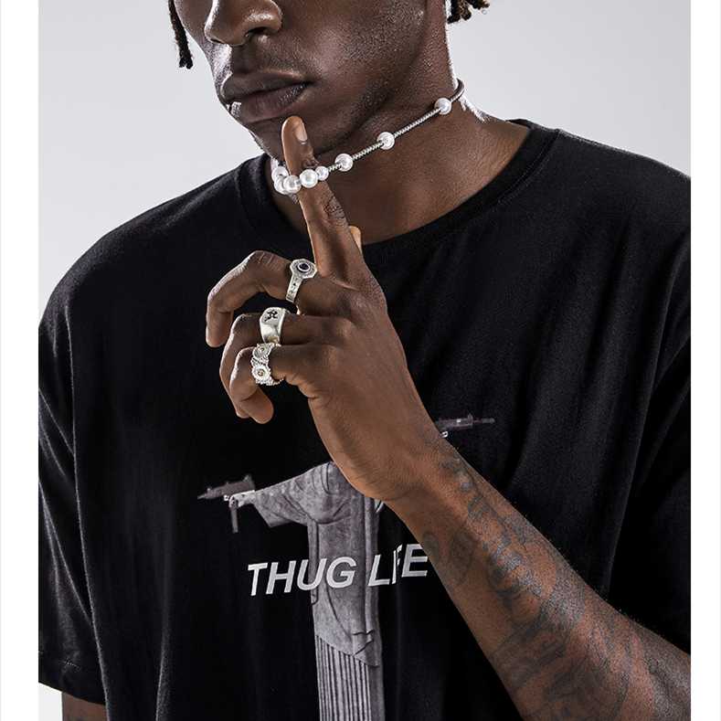 Chains Pearl Metal Ball Stitching Necklace Hip Hop Punk Fashion Clavicle Chain Trend For Men Women Girl Jewelry Ins
Chains Pearl Metal Ball Stitching Necklace Hip Hop Punk Fashion Clavicle Chain Trend For Men Women Girl Jewelry Ins