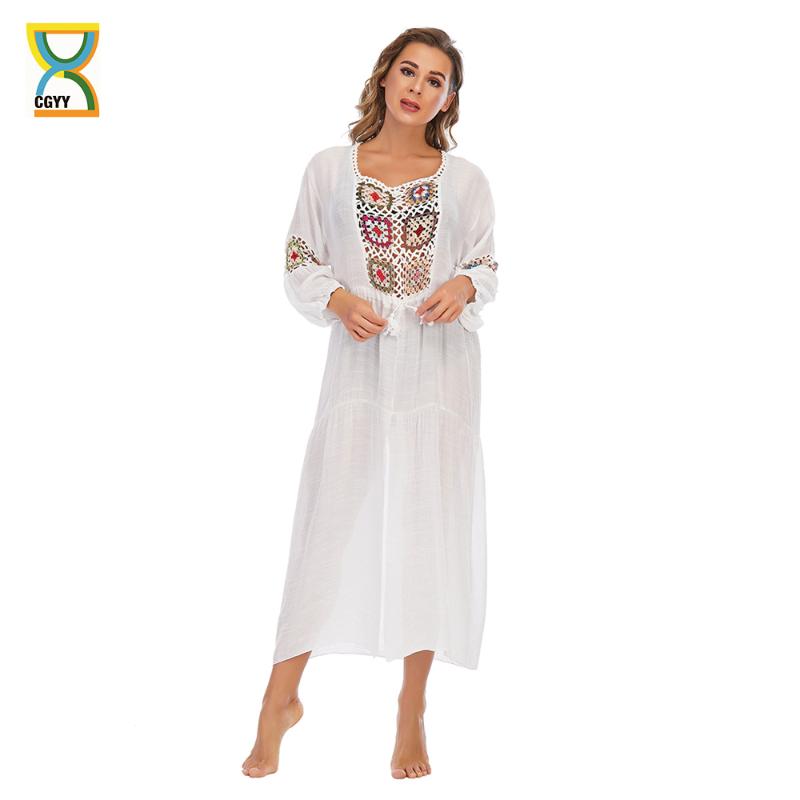 Crochet White Black Red Purple Kniting Beach Cover Up Dress Tunic High Quality Bikinis Swimwear Sexy O Neck Beachwear Women's
Crochet White Black Red Purple Kniting Beach Cover Up Dress Tunic High Quality Bikinis Swimwear Sexy O Neck Beachwear Women's
