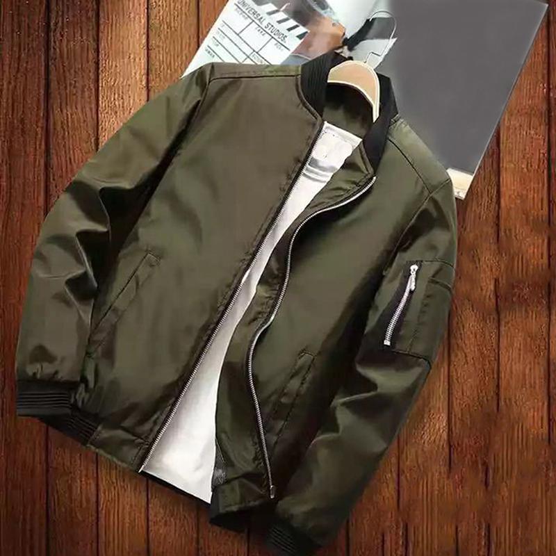 Jackets Mens Pilot Bomber Jacket Male Fashion Baseball Hip Hop Streetwear Coats Slim Fit Coat Brand Clothing Men's