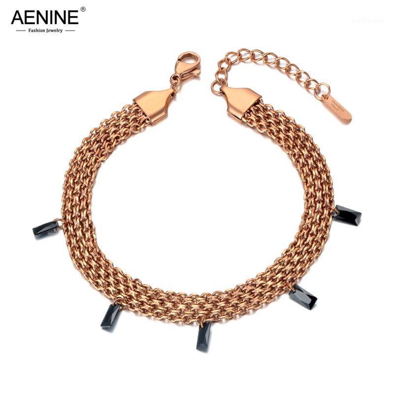 Trendy Titanium Steel Chain & Link Network Bracelets Jewelry Bohemia Black CZ Crystal Charm Bracelet For Women AB20060 Link,
Trendy Titanium Steel Chain & Link Network Bracelets Jewelry Bohemia Black CZ Crystal Charm Bracelet For Women AB20060 Link,