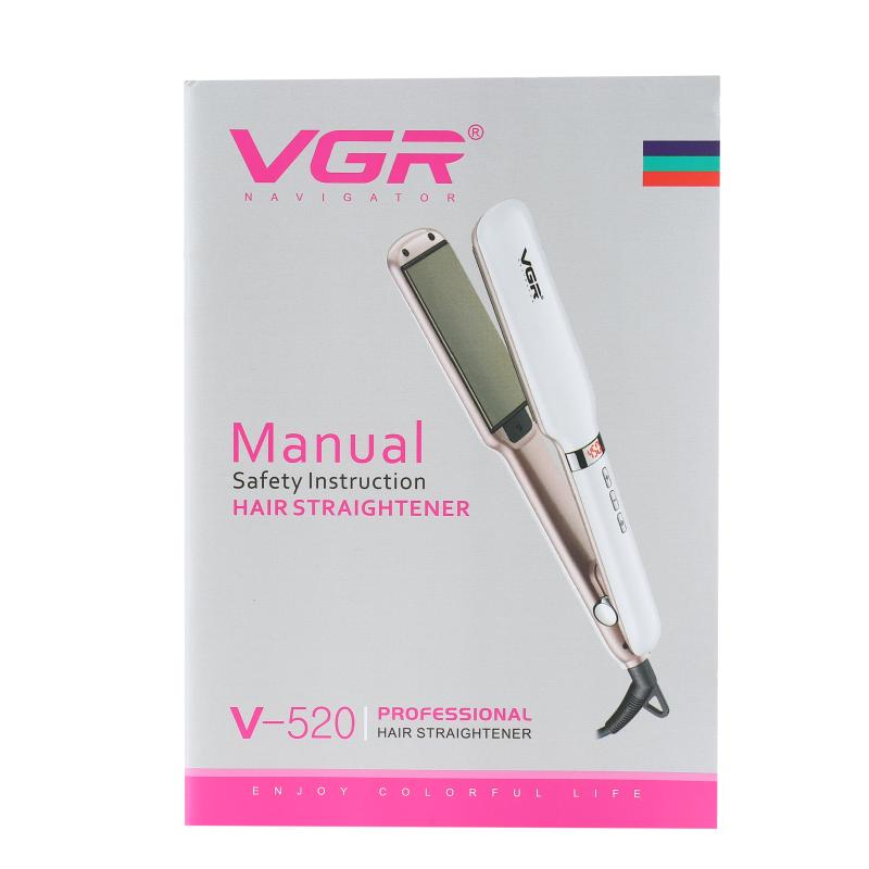 Electric Hair Brushes VGR V-520 Straightener Straightening Ceramic Automatic Fast Heating Lengthened Multifunctional LED Display
Electric Hair Brushes VGR V-520 Straightener Straightening Ceramic Automatic Fast Heating Lengthened Multifunctional LED Display