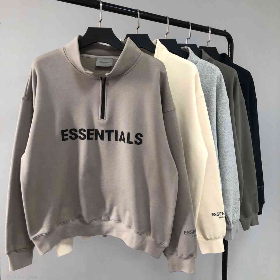 Winter Reflective Essentials Half-zip stand collar sweatshirt men women 1:1 High Quality hoodie Pullover crewneck streetwear new, Beige
Winter Reflective Essentials Half-zip stand collar sweatshirt men women 1:1 High Quality hoodie Pullover crewneck streetwear new, Beige