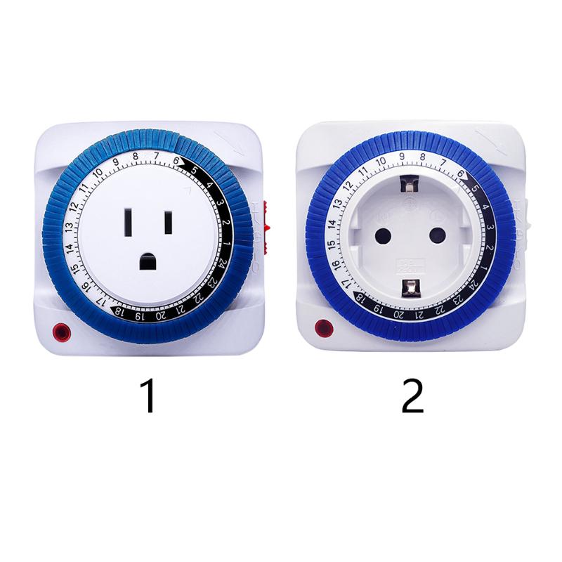 Timers EU US Plug Mechanical Home Use Protector Timing Switch Energy Saving Program Socket Universal
Timers EU US Plug Mechanical Home Use Protector Timing Switch Energy Saving Program Socket Universal