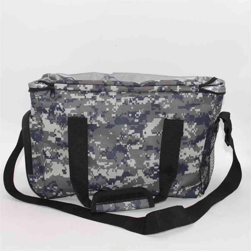 Outdoor portable picnic Oxford cloth diagonal cross camouflage large capacity hand thermal insulation ice bag, Red
Outdoor portable picnic Oxford cloth diagonal cross camouflage large capacity hand thermal insulation ice bag, Red