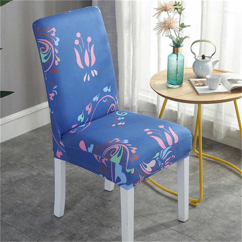 One Piece Universal Chair Cover Printed Stretch Covers Diningroom Decor Slipcover Case Home Floral Elastic Protector 
One Piece Universal Chair Cover Printed Stretch Covers Diningroom Decor Slipcover Case Home Floral Elastic Protector