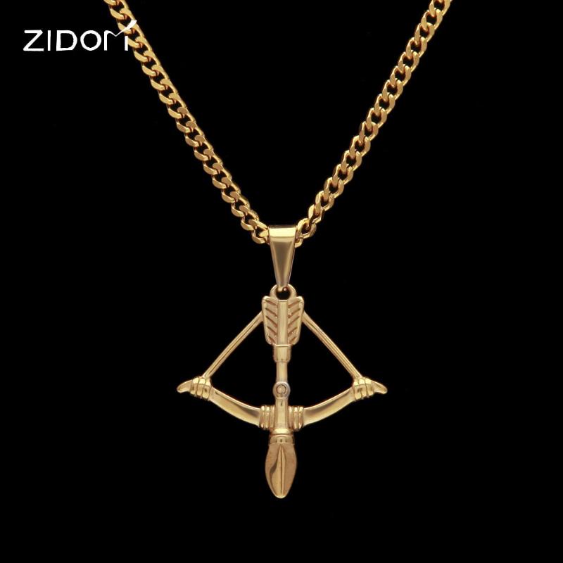 High Quality Men Hiphop Bow And Arrow Pendant Necklaces Stainless Steel Cuban Chain Vintage Necklace Male Jewelry Gifts
High Quality Men Hiphop Bow And Arrow Pendant Necklaces Stainless Steel Cuban Chain Vintage Necklace Male Jewelry Gifts