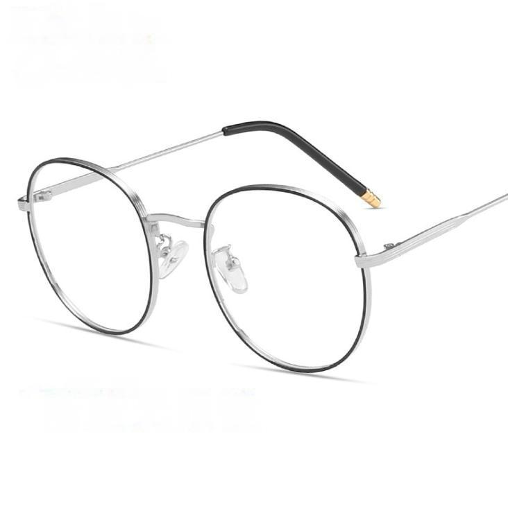 Sunglasses Fashion Small Round Glasses Frame Women Transparent Clear Lens Optical Eyeglasses Vintage Black Circle Metal Eyewear Super Light
Sunglasses Fashion Small Round Glasses Frame Women Transparent Clear Lens Optical Eyeglasses Vintage Black Circle Metal Eyewear Super Light