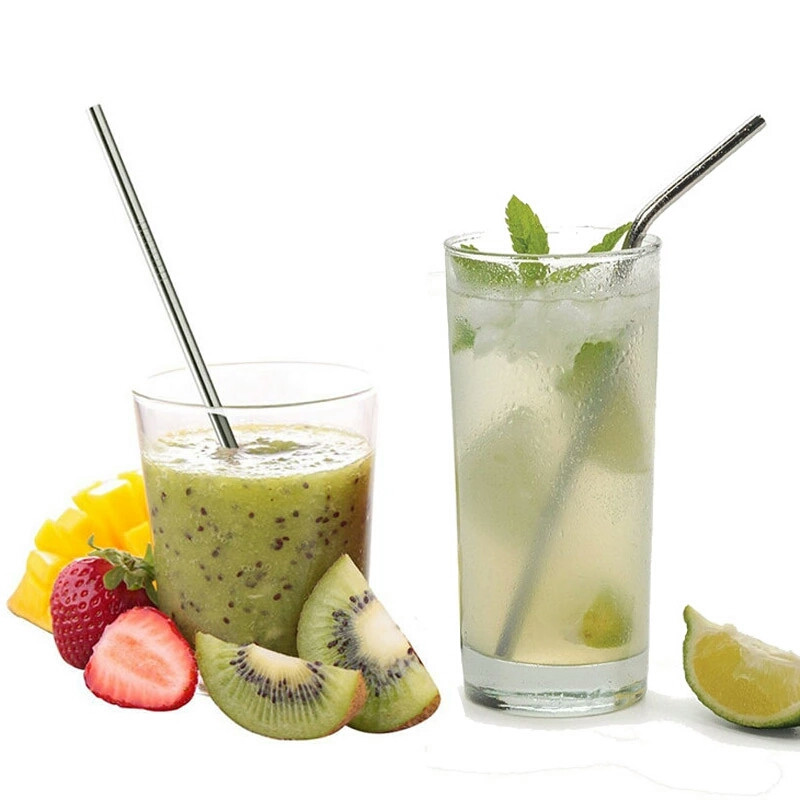 20/30oz Stainless Steel Drinking Straws Bent and Straight Type For Home Bar Party Accessories Free shipping