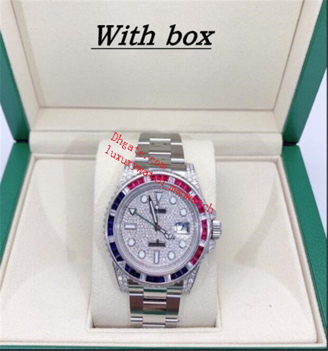Original Box Paper Watch 116759 40mm Diamond Dial Mechanical Automatuc Silver Stainlesss Steel Bracelet Luxury Men's Watches
Original Box Paper Watch 116759 40mm Diamond Dial Mechanical Automatuc Silver Stainlesss Steel Bracelet Luxury Men's Watches