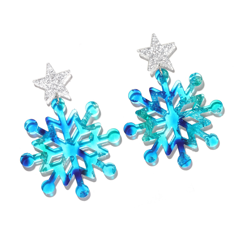 Christmas Sweet Designer Stud Earrings Personalized Fantasy Color Resin Plate Snowflake Christmas-Tree Earring Party Holiday Childlike Candy Ear Jewelry Gifts -2
Christmas Sweet Designer Stud Earrings Personalized Fantasy Color Resin Plate Snowflake Christmas-Tree Earring Party Holiday Childlike Candy Ear Jewelry Gifts -2