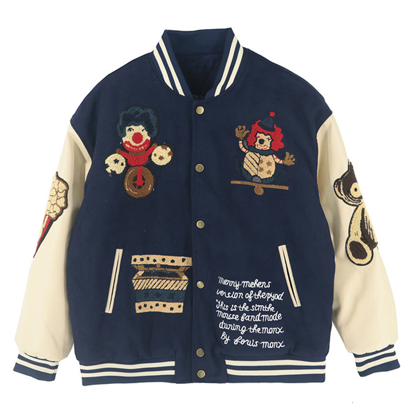 Men's Jackets jackets, hip hop, cute, clown, embroidery, college, casual, bomber, variety jacket, baseball, women, jackets IXTX, 1# shoe box
Men's Jackets jackets, hip hop, cute, clown, embroidery, college, casual, bomber, variety jacket, baseball, women, jackets IXTX, 1# shoe box