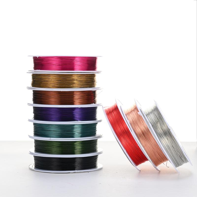 Other 0.2-0.8mm Colorful Copper Wire Beads Cord For Jewelry Making DIY Bracelet Necklace Charms No Discoloration Jewelri Accessories, Blue;slivery
Other 0.2-0.8mm Colorful Copper Wire Beads Cord For Jewelry Making DIY Bracelet Necklace Charms No Discoloration Jewelri Accessories, Blue;slivery