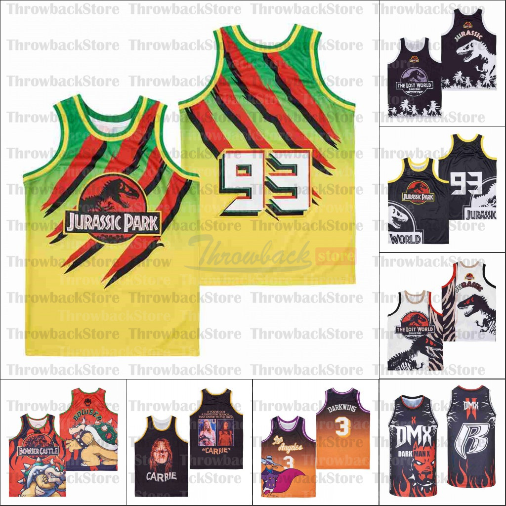 Basketball Jerseys Movie TV THE LOST WORLD JURASSIC PARK TRUCK Carrie BOWSER KING KOOPA DARKWING DUCK black, As photo
Basketball Jerseys Movie TV THE LOST WORLD JURASSIC PARK TRUCK Carrie BOWSER KING KOOPA DARKWING DUCK black, As photo