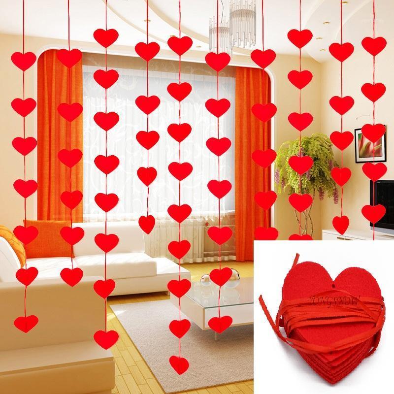 Party Decoration 5sets(80pcs) 2 Size Heart Garland With 3m Rope Charm DIY Curtain Felt Non-woven For Home Wedding Valentine
Party Decoration 5sets(80pcs) 2 Size Heart Garland With 3m Rope Charm DIY Curtain Felt Non-woven For Home Wedding Valentine
