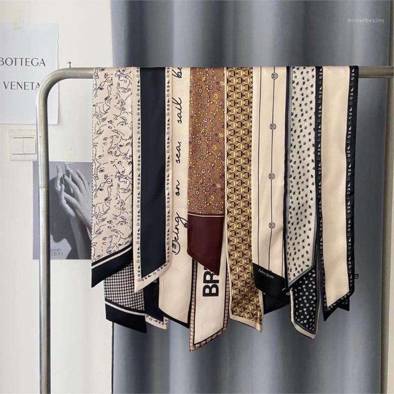 Scarves Decorative Thin Narrow Striped Scarf For Women Elegant Summer Clothes Tied Bag Silk Necktie Small Ribbon Printing Ladies Apparel
Scarves Decorative Thin Narrow Striped Scarf For Women Elegant Summer Clothes Tied Bag Silk Necktie Small Ribbon Printing Ladies Apparel