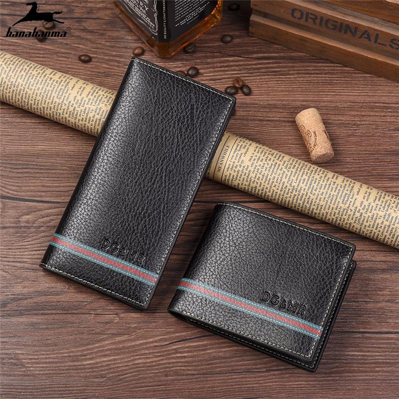 Wallets Men Leather Stripe Long Short Purse Zipper Coin Male Thin Billetera Hombre Holder Portafoglio Purses, Black short
Wallets Men Leather Stripe Long Short Purse Zipper Coin Male Thin Billetera Hombre Holder Portafoglio Purses, Black short