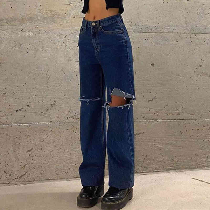 women's jeans americano retro azul escuro super fire, jeans rasgado com maré feminina folgado cintura alta vqrz, Blue
women's jeans americano retro azul escuro super fire, jeans rasgado com maré feminina folgado cintura alta vqrz, Blue