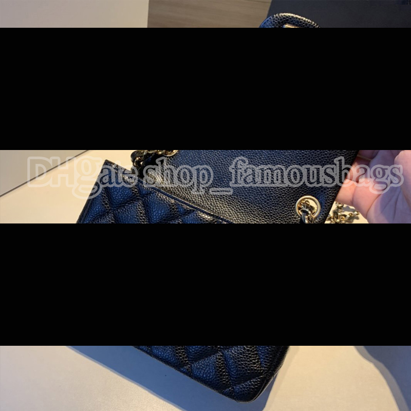 Top quality Luxury Designers mini square classic flap bag black calfskin caviar Genuine Leather chain shoulder Diamond Quilted Bags with SN brand box, Contact us
Top quality Luxury Designers mini square classic flap bag black calfskin caviar Genuine Leather chain shoulder Diamond Quilted Bags with SN brand box, Contact us
