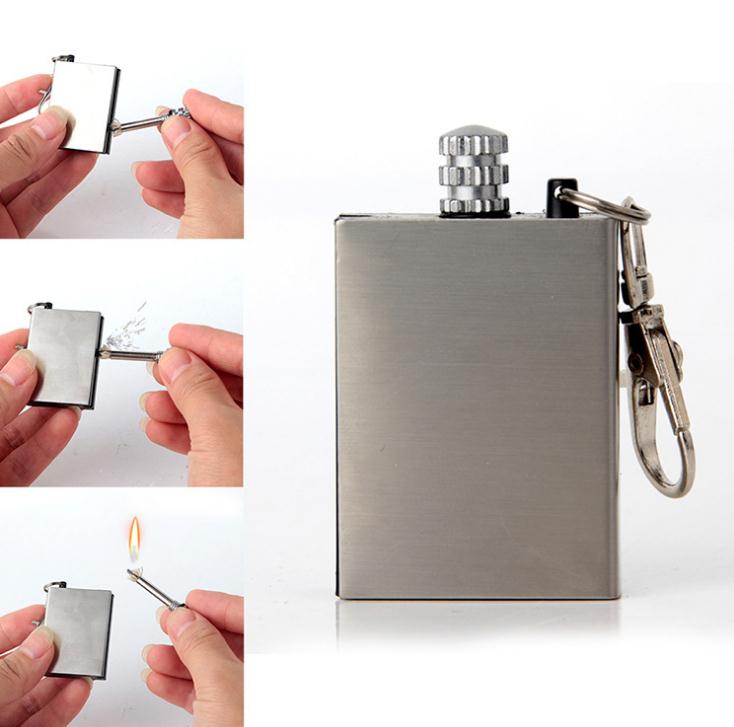 DHL 500pcs Portable Emergency Fire Starter Flint Match Lighter Outdoor Hiking Survival Useful Silver NO OIL
DHL 500pcs Portable Emergency Fire Starter Flint Match Lighter Outdoor Hiking Survival Useful Silver NO OIL