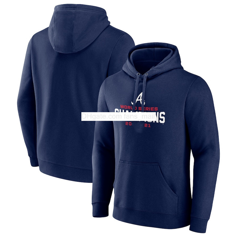 Atlanta Men Women Youth Braves 2021 World Series Champions Locker Room Pullover Baseball Hoodie Heathered Gray
Atlanta Men Women Youth Braves 2021 World Series Champions Locker Room Pullover Baseball Hoodie Heathered Gray