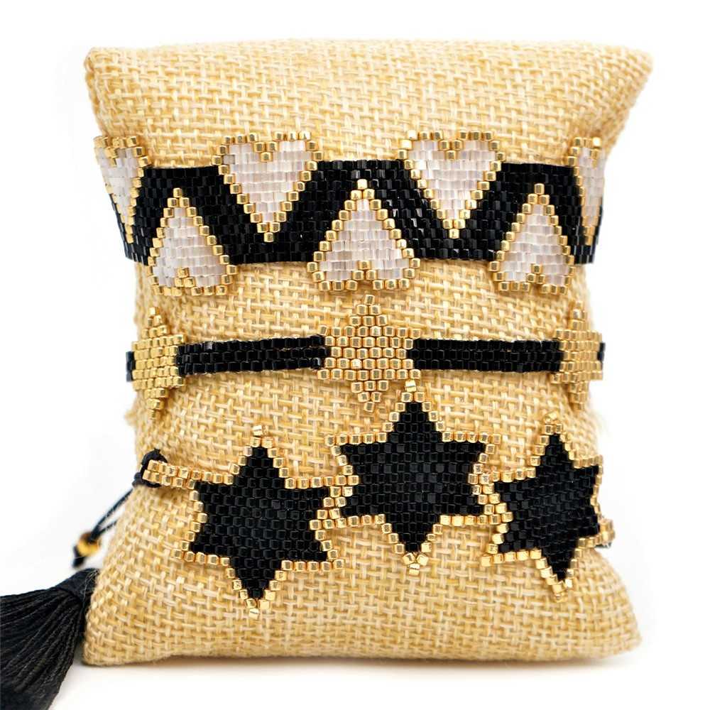 Go2boho Miyuki Bracelet Femme Star Bracelets For Women Jewelry Mexican Heart Pulseras Gift For Her Handwoven Beach Armband Gifts 210609