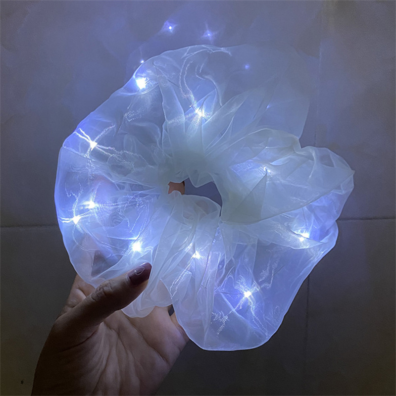 LED Luminous Hairbands Scrunchies Women Girls Headwear Hair Rope Simple Wrist band Rings Rubber Bands Birthday Party Gift 20pcs
LED Luminous Hairbands Scrunchies Women Girls Headwear Hair Rope Simple Wrist band Rings Rubber Bands Birthday Party Gift 20pcs