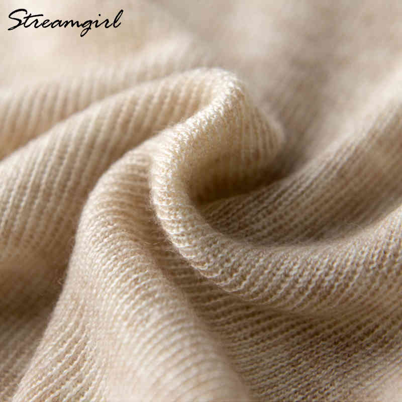 Turtleneck Sweaters For Women Winter Sweater Soft Casual Solid Pullover Knitted Sweaters Black Turtleneck Sweater Women Winter 210421