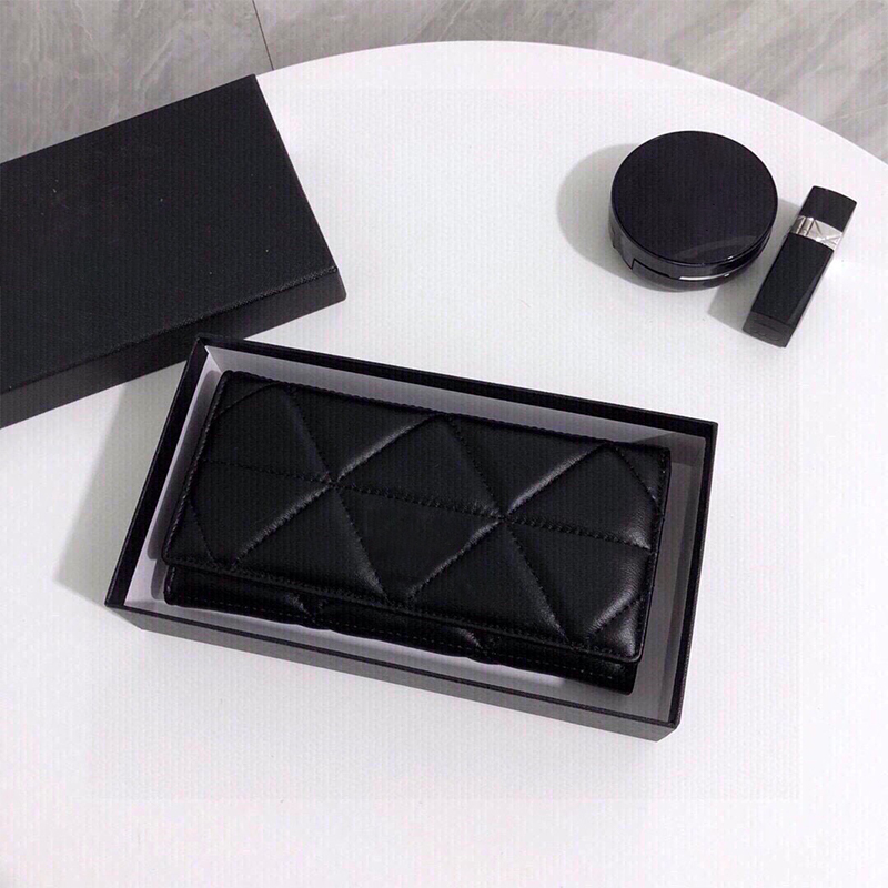 New Leather Long 2021 Wallet Designer Classic Woman Clutch Light And Versatile …