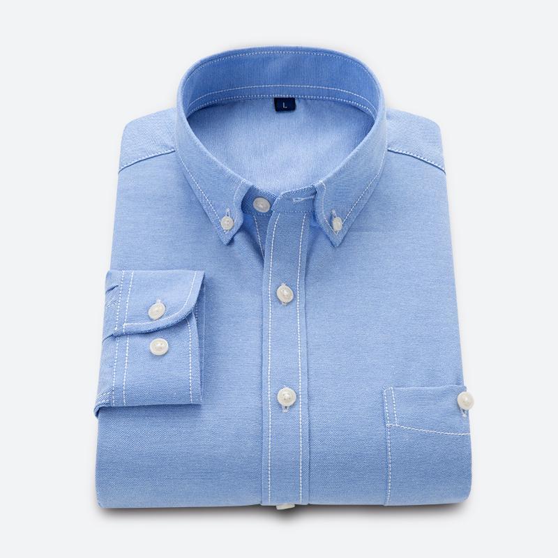 Men' Casual Shirts Cotton Non-iron Long-sleeved Oxford Shirt Spring Autumn Business Professional Formal Wear White, Black
Men' Casual Shirts Cotton Non-iron Long-sleeved Oxford Shirt Spring Autumn Business Professional Formal Wear White, Black