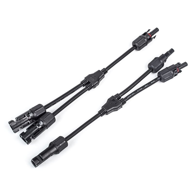 1-pair MC4Y Connection Cable Electric solar panel Wire Photovoltaic connector 40JA